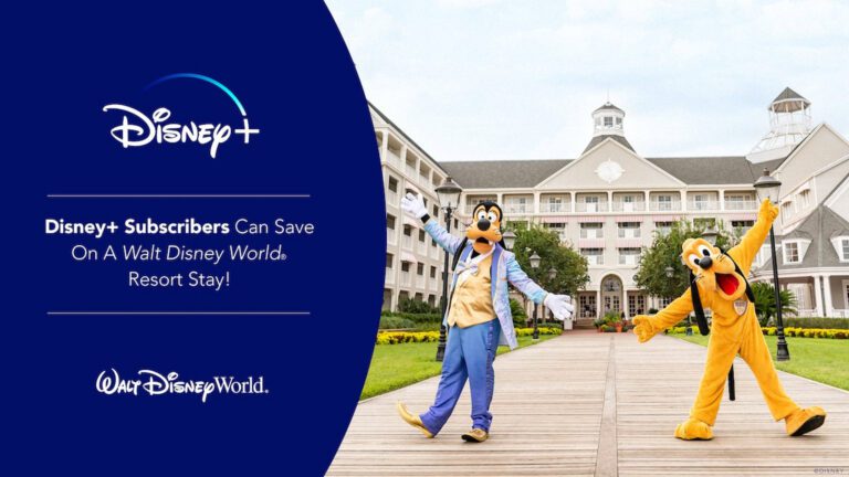 Disney Plus Subscribers save on your next Disney World Vacation