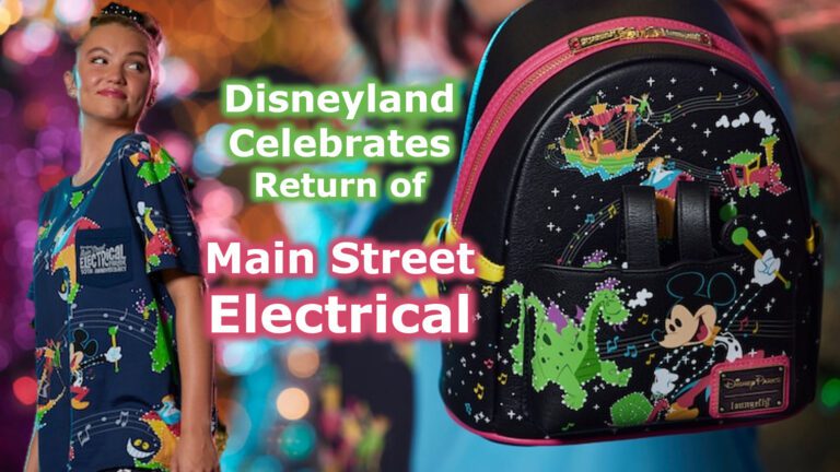 Disneyland Celebrates the Return of Main Street Electrical parade with New Merchandise