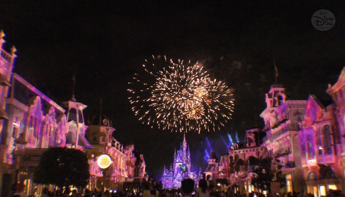 Enchantment | Walt Disney World | Magic Kingdom | Fireworks | Main Street USA | Projections