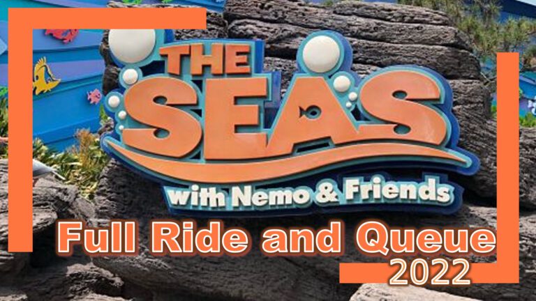 The Seas with Nemo and Friends | Full Ride | Walt Disney World | Epcot | Disney Attraction POV 2022
