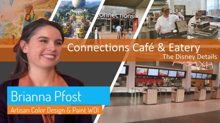 Epcot Creations Café and Eatery | Imagineer Brianna Pfrot | Walt Disney World 2022 | New at Epcot
