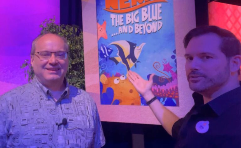 Finding Nemo The Big Blue... and Beyond | Walt Disney World } Animal Kingdom Entertainment Interview