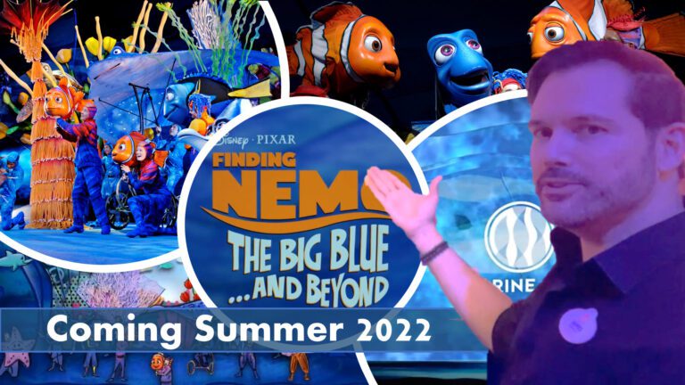 Finding Nemo The Big Blue... and Beyond | Walt Disney World } Animal Kingdom Entertainment Interview
