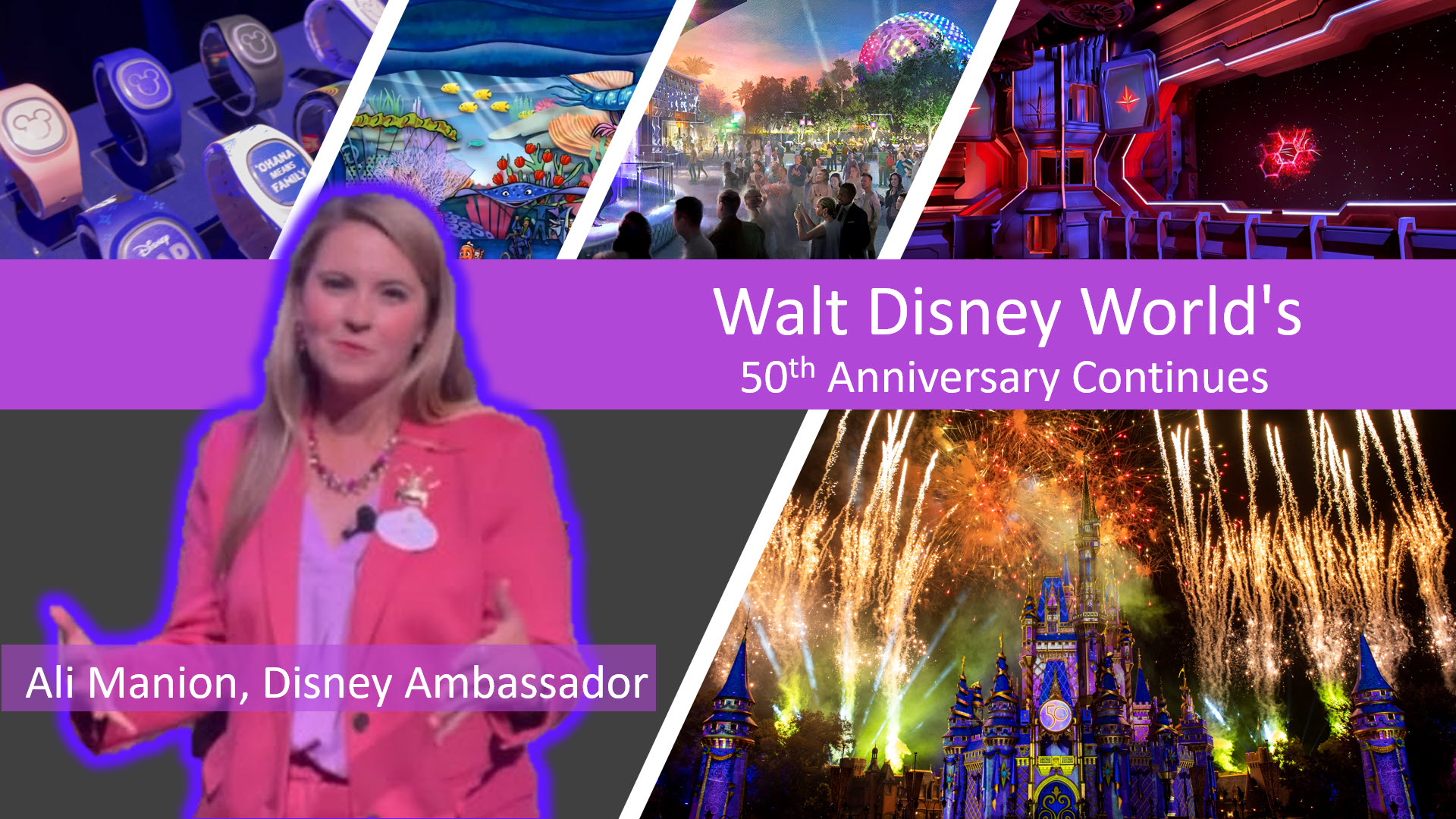 Walt Disney World Ambassador Ali Manion Talks Walt Disney World 50th Anniversary