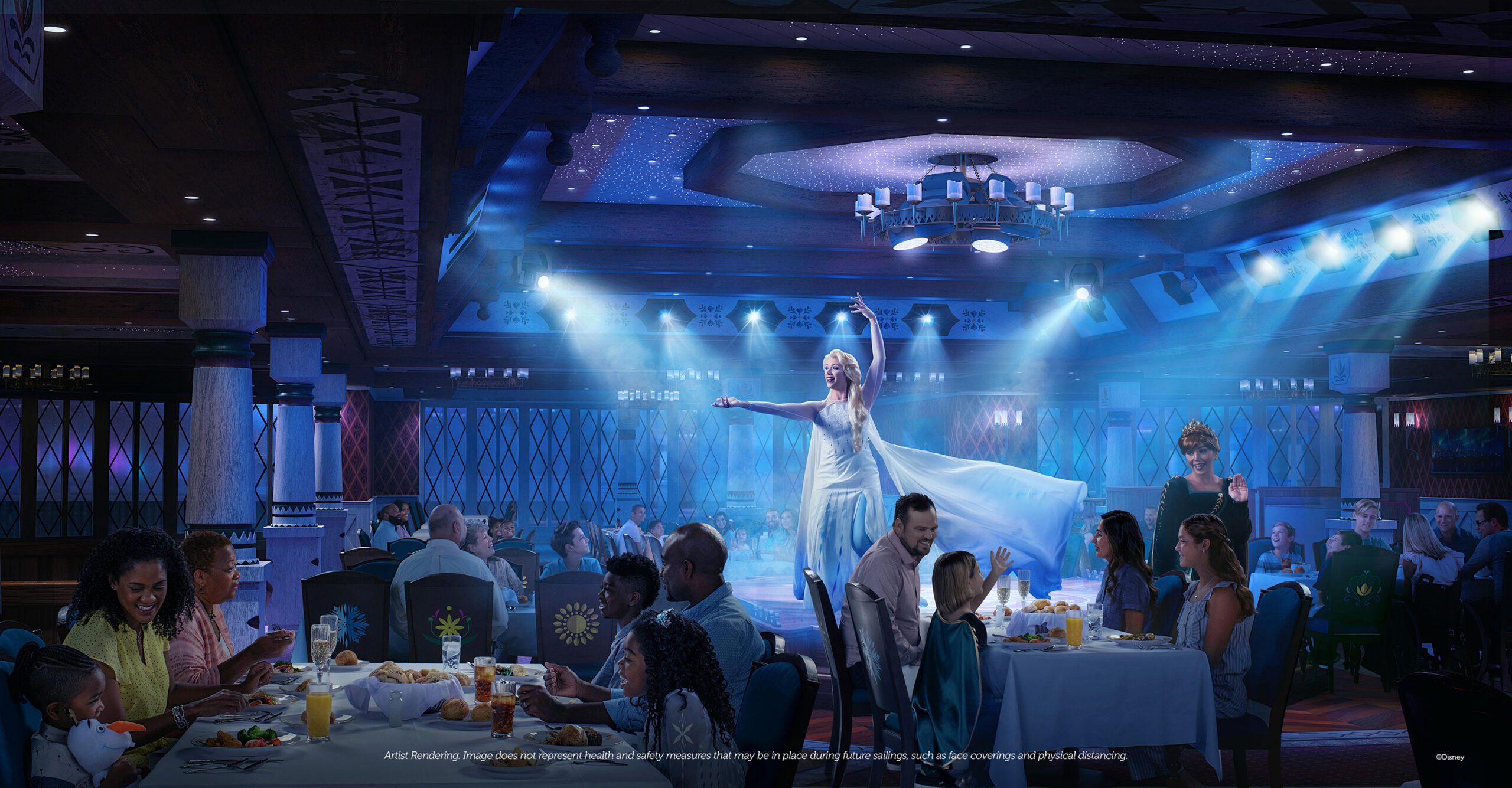 Disney Wish Family Dining Arendelle A Frozen Dining Adventure