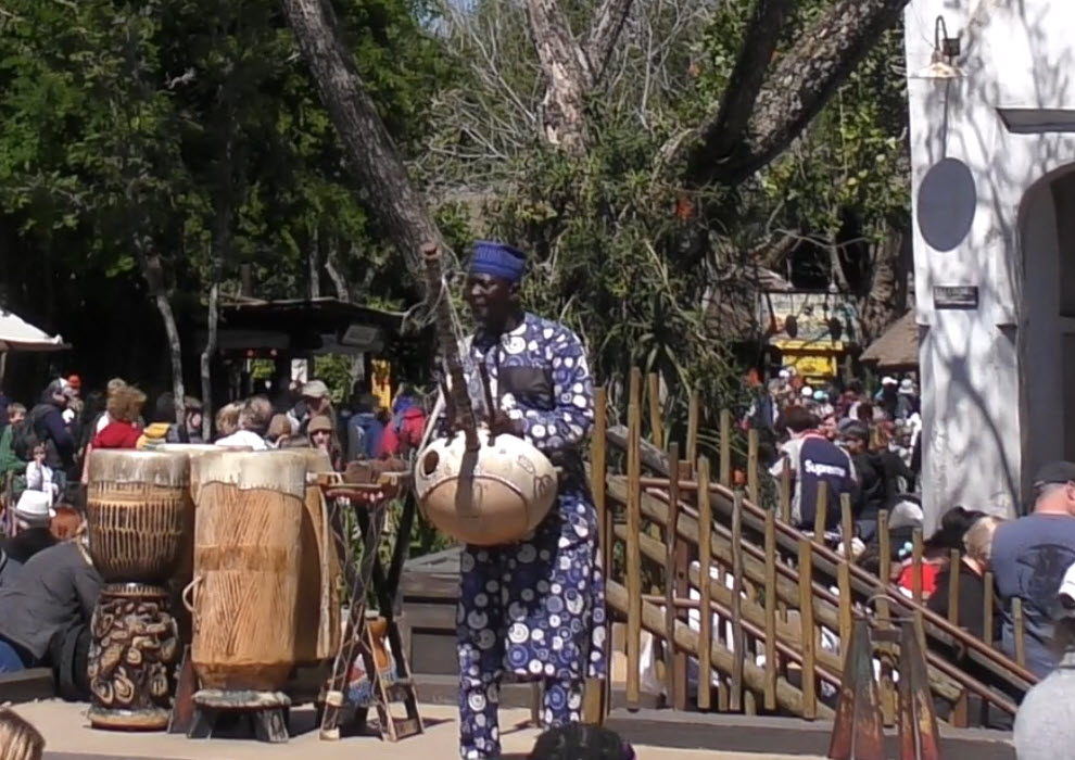 Kora Tinga Tinga | Walt Disney World | Animal Kingdom | African Kora | 2022 | African Music