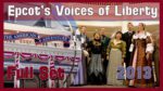 The Voice of Liberty | Epcot Opening Day Original | Walt Disney World | 2013 | Full Set