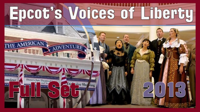 The Voice of Liberty | Epcot Opening Day Original | Walt Disney World | 2013 | Full Set