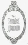 Disney Coloring Pages – Haunted Mansion Logo