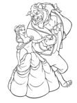 Disney Coloring Pages – Beauty and the Beast