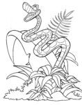 Disney Coloring Pages – Sir Hiss