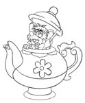 Disney Coloring Pages – Tea Cup