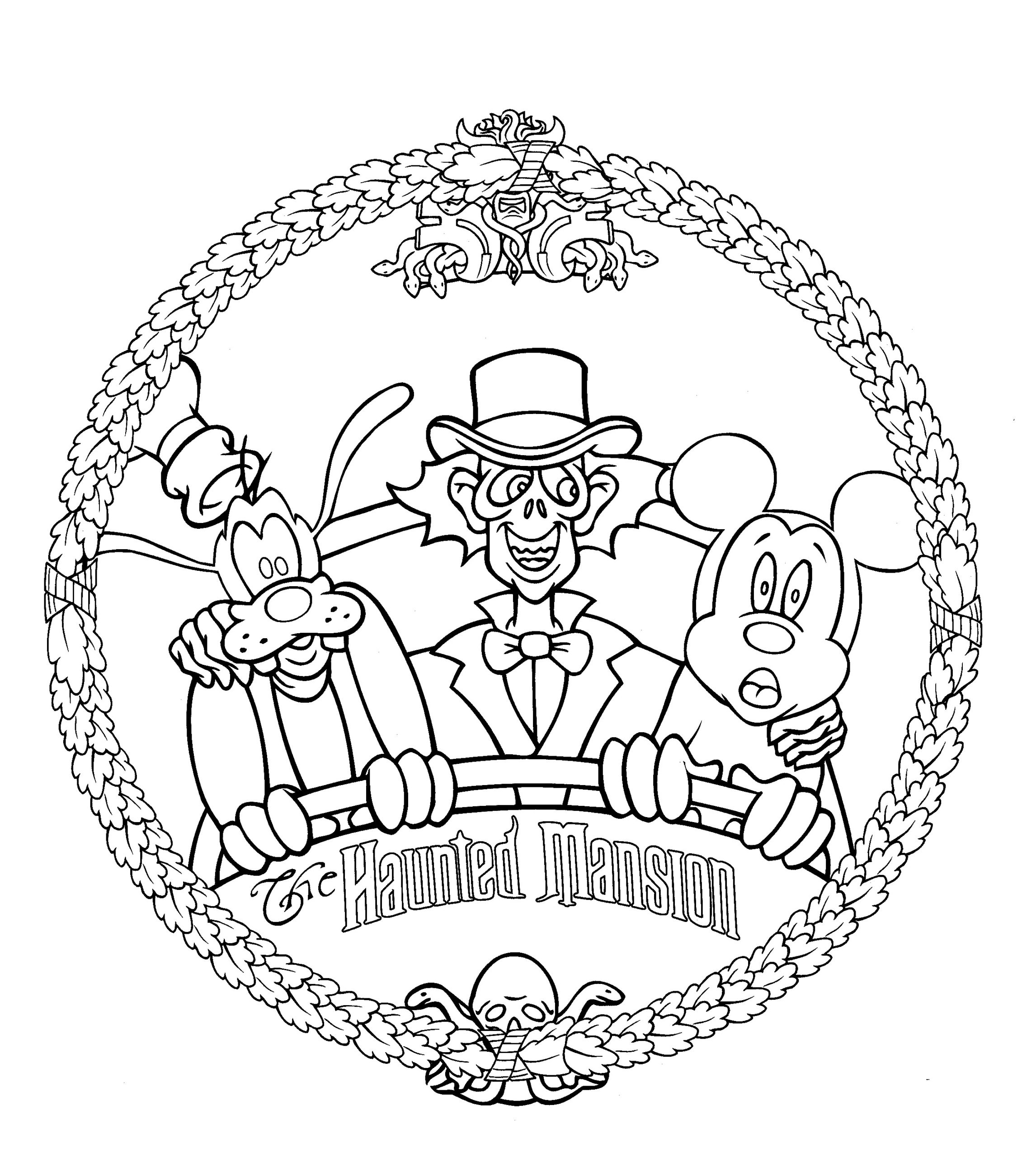 Walt Disney World Coloring Pages - Sam's Disney Diary