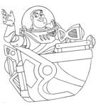 Disney Coloring Pages – Buzz Lightyear Space Ranger Spin