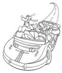 Disney Coloring Pages – Pluto on Test Track