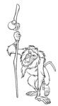 Disney Coloring Pages – Rafiki