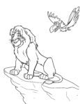 Disney Coloring Pages – Simba - The Lion king