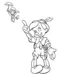 Disney Coloring Pages – Pinocchio