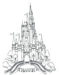 Disney Coloring Pages – Cinderella Castle