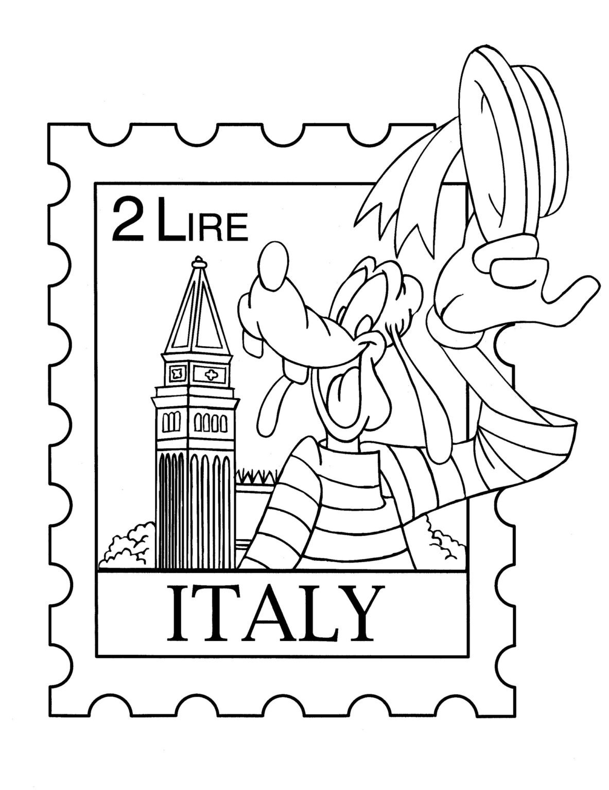 Walt Disney World Coloring Pages