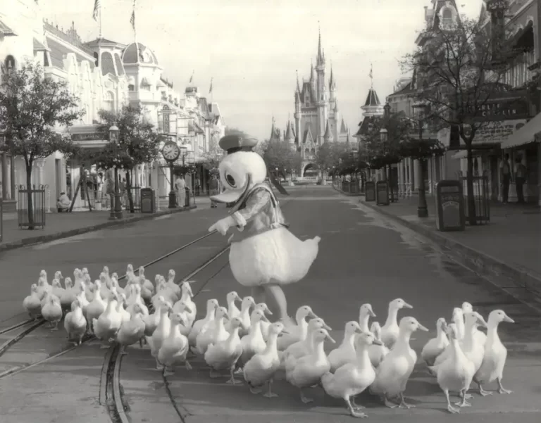Donald Duck makes his way Around the World