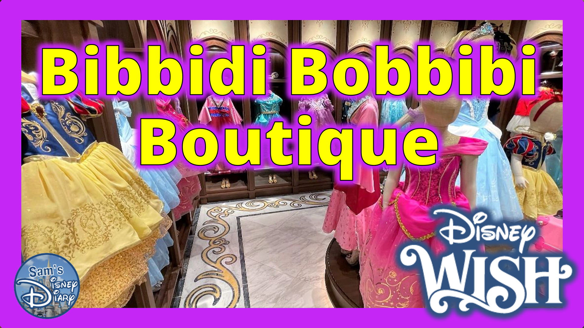 The Bibbidi Bobbidi Boutique on the Disney Wish | Disney Cruise Lines