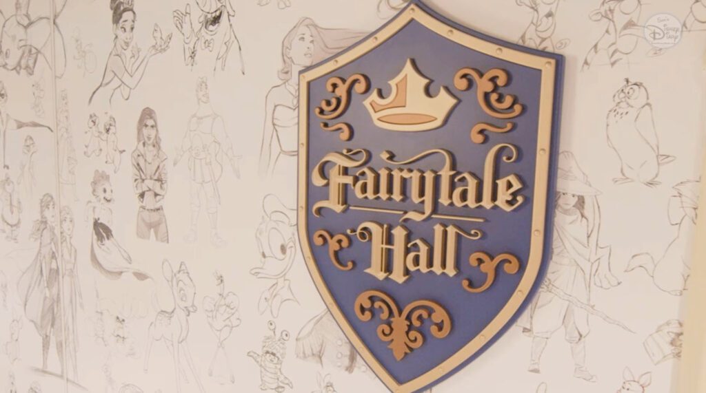 Disney Wish | Oceaneer Club | Princess Fairytale Hall