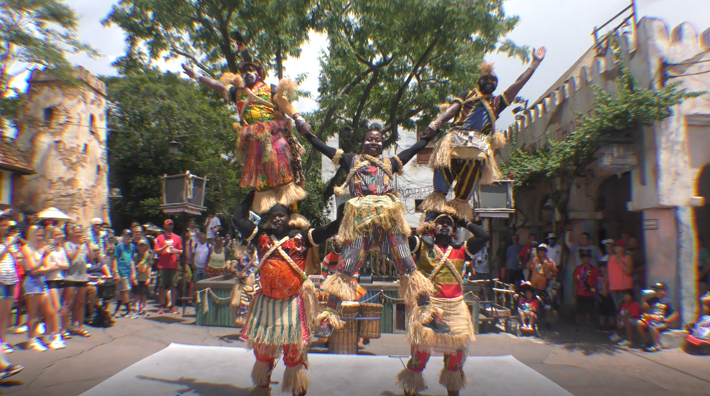 Harambe Village Acrobats | Animal Kingdom | Walt Disney World | July 2022