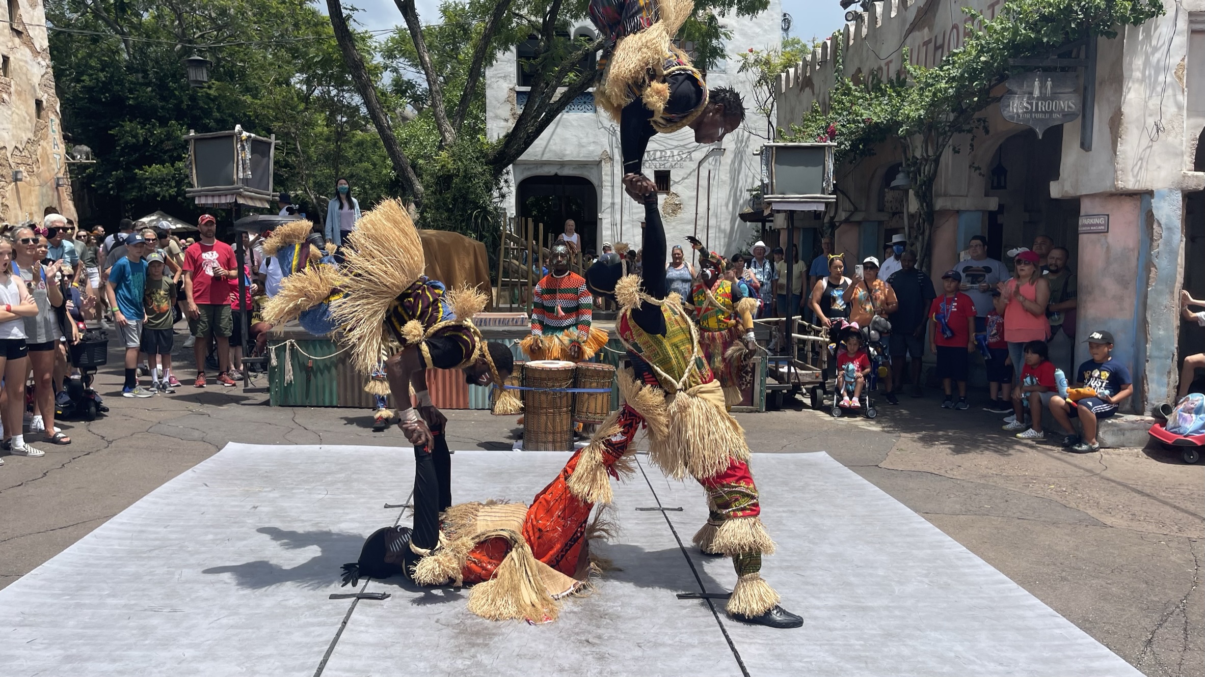 Harambe Village Acrobats | Animal Kingdom | Walt Disney World | July 2022