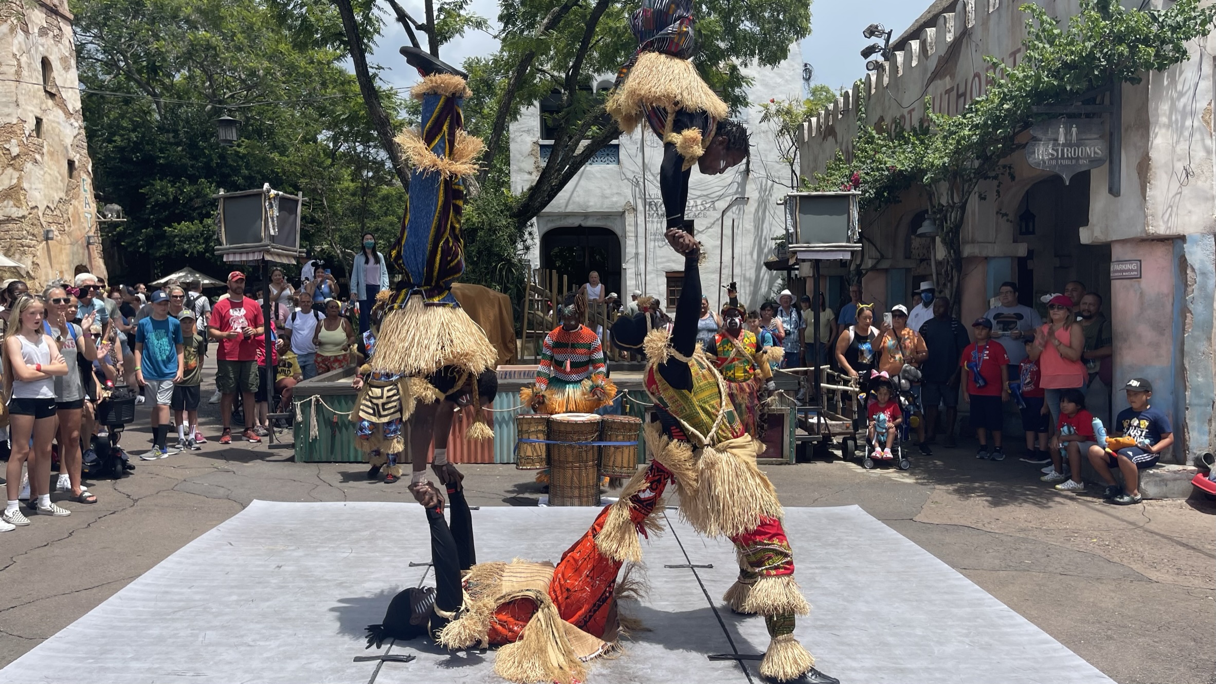 Harambe Village Acrobats | Animal Kingdom | Walt Disney World | July 2022