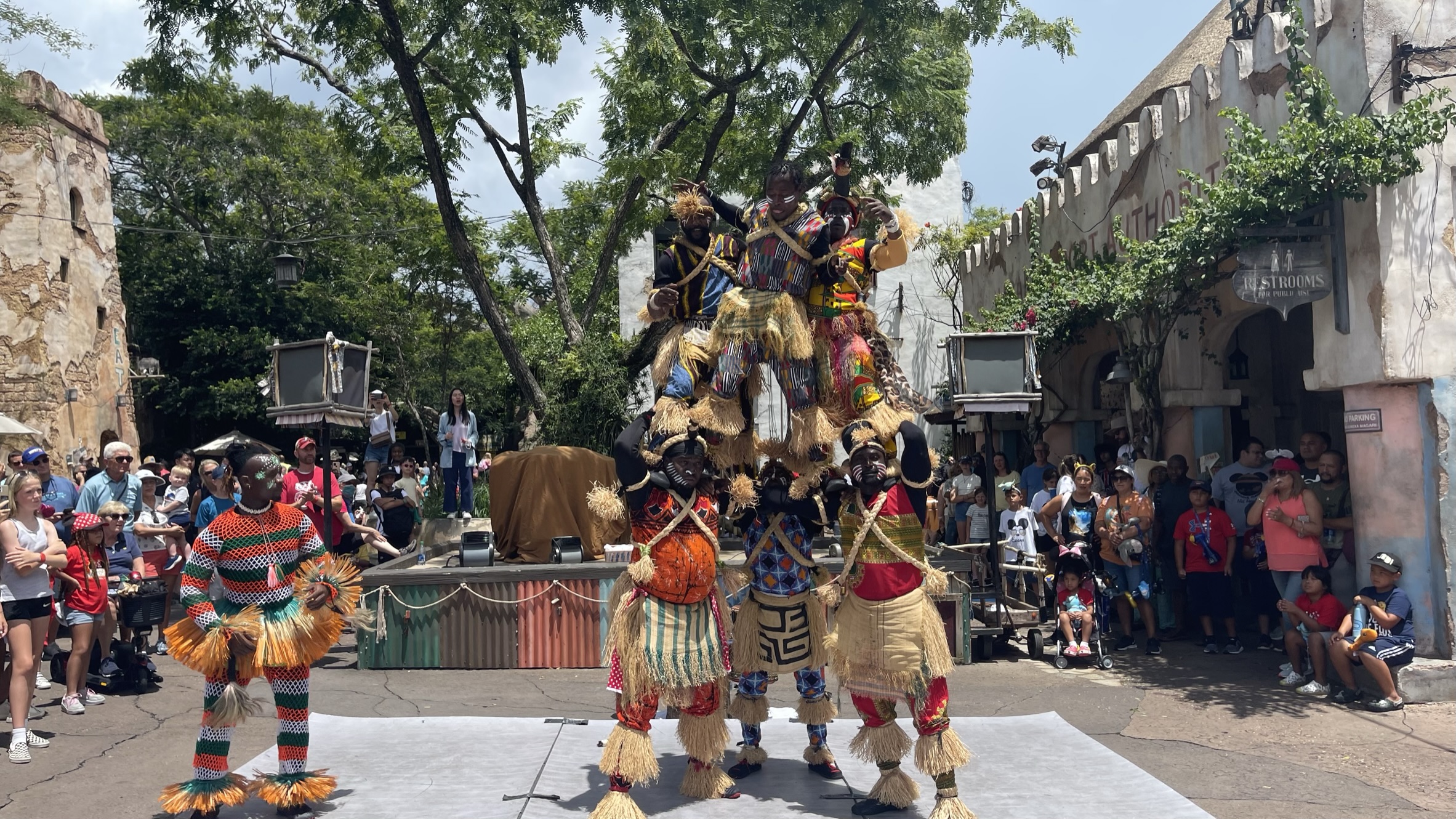 Harambe Village Acrobats | Animal Kingdom | Walt Disney World | July 2022