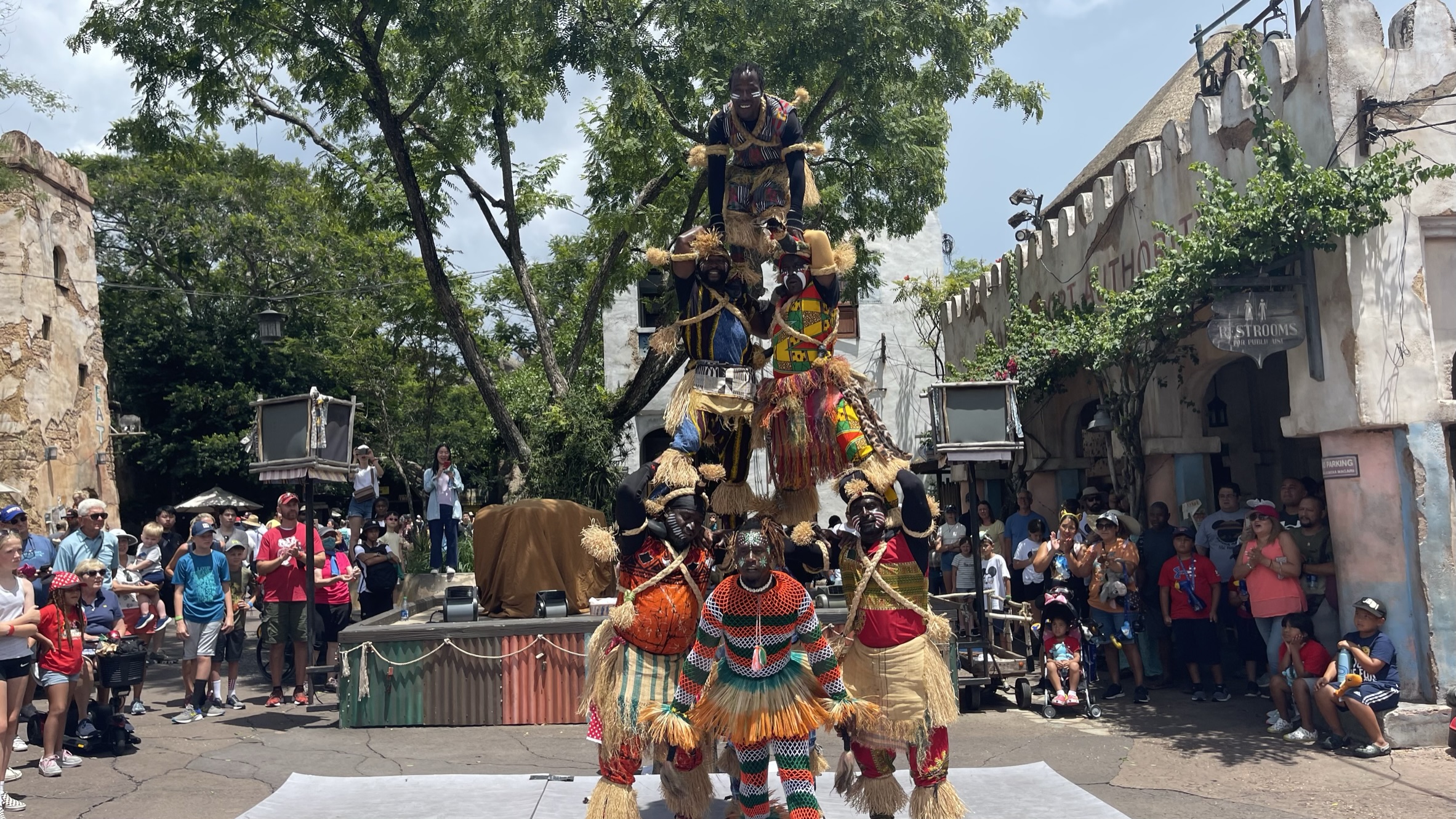 Harambe Village Acrobats | Animal Kingdom | Walt Disney World | July 2022