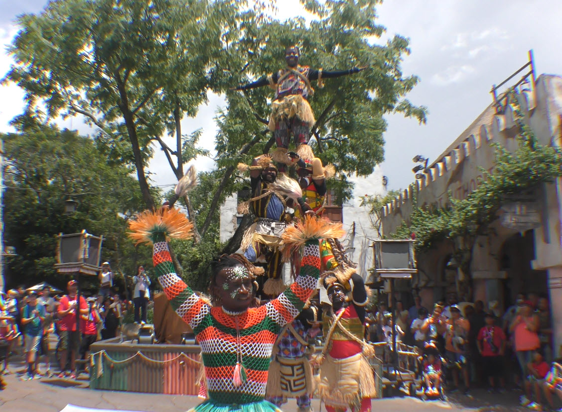 Harambe Village Acrobats | Animal Kingdom | Walt Disney World | July 2022