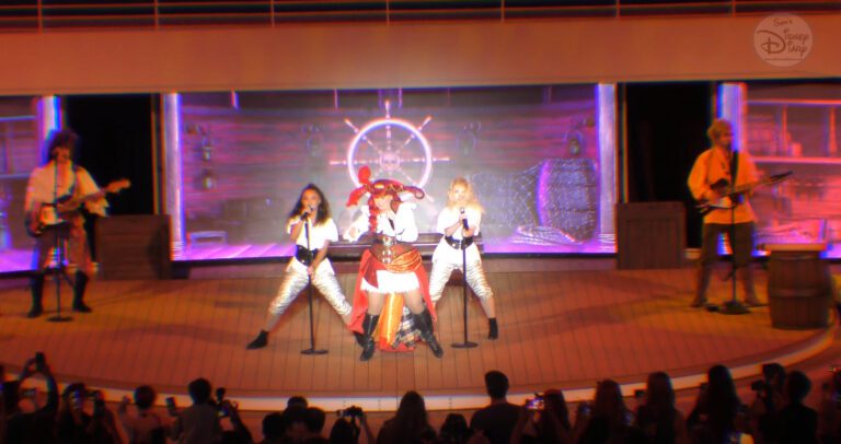 Pirate Rockin' Parlay Party | Disney Wish | Pirate Night at sea | Disney Cruise Lines | Big Red