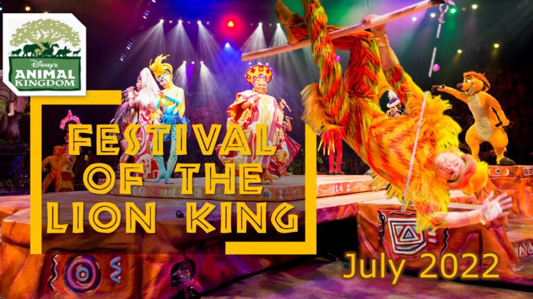 Festival of the Lion King | Animal Kingdom | Walt Disney World | Full Show | July 2022