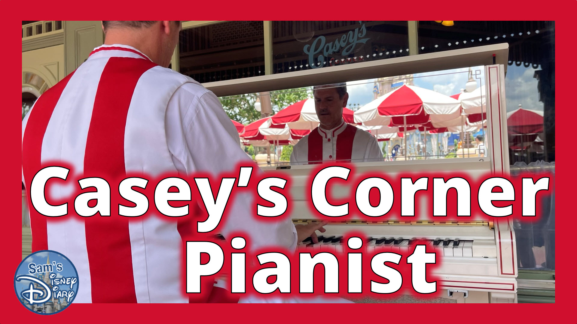 Casey's Corner Pianist | Walt Disney World | Magic Kingdom | Piano Man