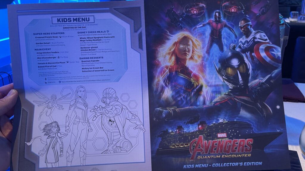 Avengers Quantum Encounter | Worlds of Marvel | Disney Wish | Dining Adventure | Disney Cruise Lines