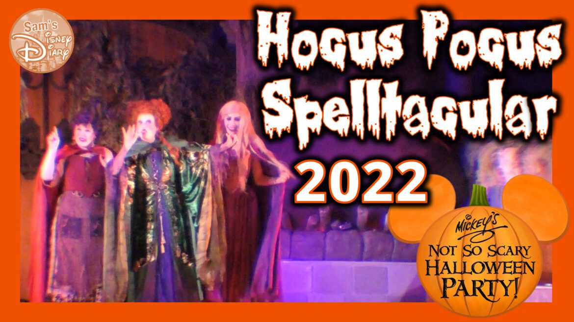 Hocus Pocus Villain Spelltacular | Mickey’s Not So Scary Halloween ...