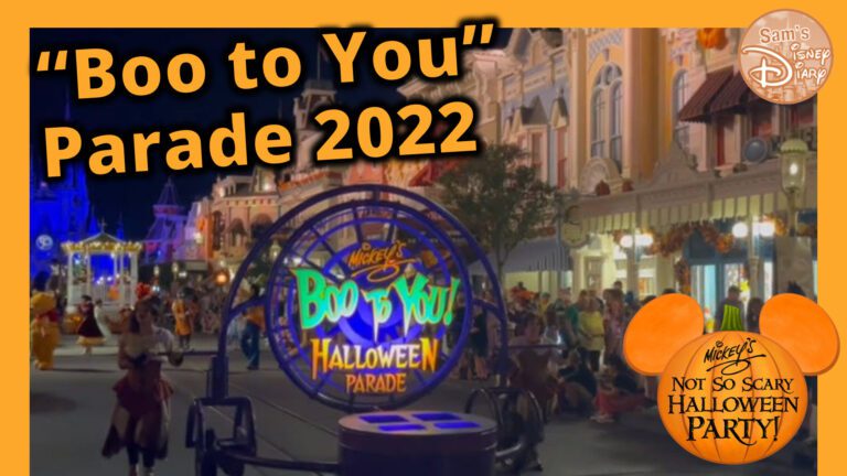 Mickey's Boo to You Halloween Parade 2022 | Mickey's Not So Scary | Walt Disney World Magic Kingdom