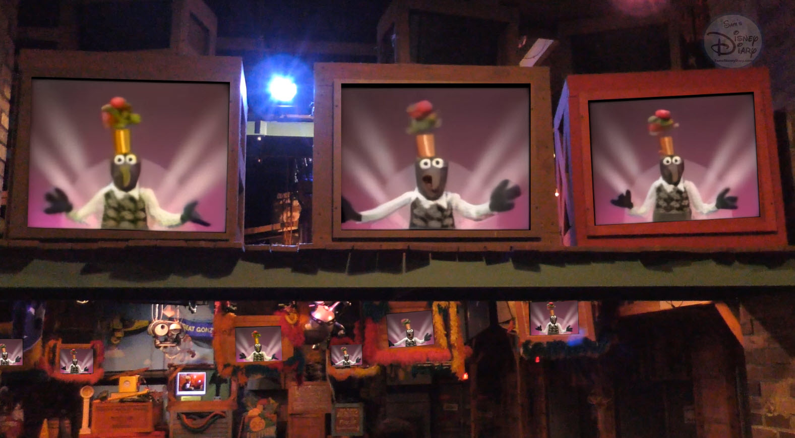Muppet Vision 3D Preshow | Walt Disney World | Hollywood Studios | Muppet Prop Shop | 4K No Bounce
