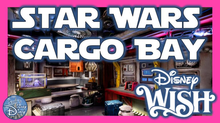 Star Wars Cargo Bay | Disney Wish | Oceaneer Club | Kids Club Disney Cruise Lines