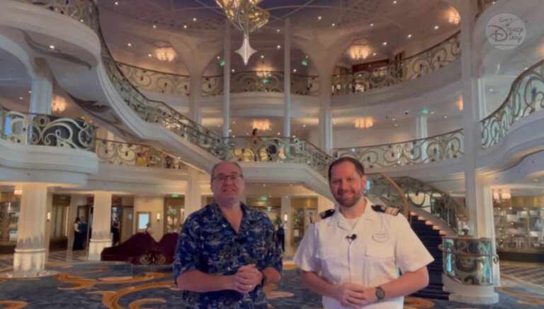 Disney With Grand Hall with Assistant Cruise Director Matthew O'Neill