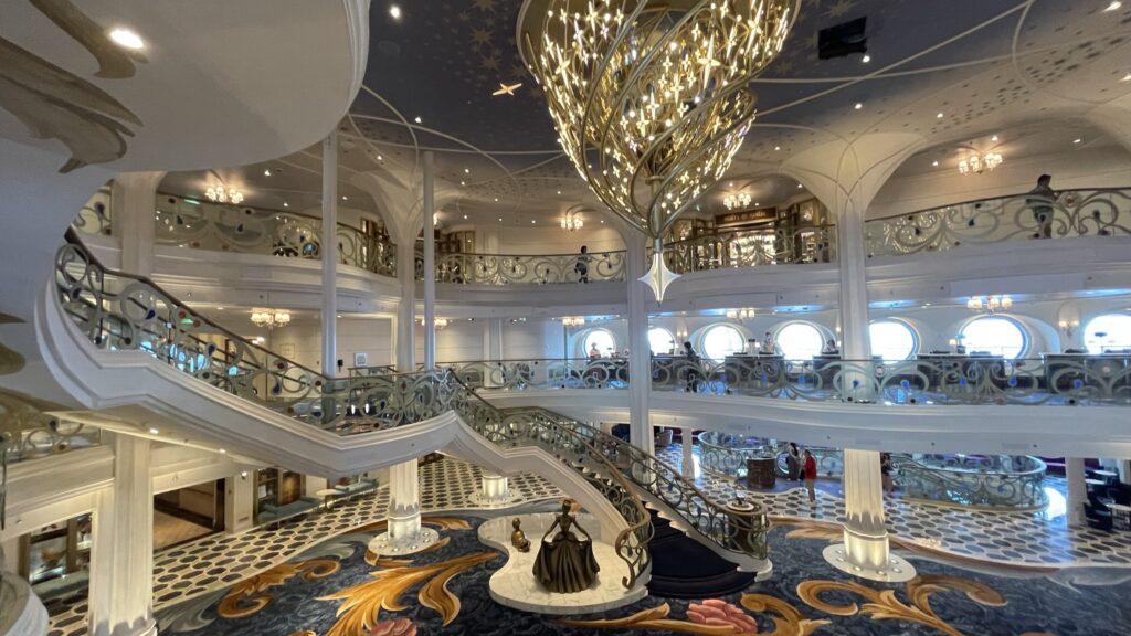 Disney With Grand Hall with Assistant Cruise Director Matthew O'Neill