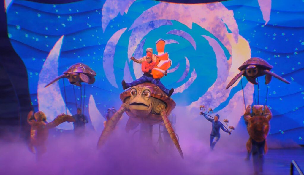 Finding Nemo The Big Blue and Beyond | Walt Disney World | Animal Kingdom | Finding Nemo Live | 2022