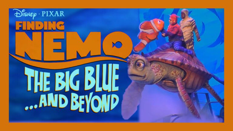 Finding Nemo The Big Blue and Beyond | Walt Disney World | Animal Kingdom | Finding Nemo Live | 2022