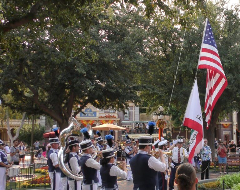 Disneyland Flag Retreat | Full Ceremony | Disneyland Band | Fall 2022