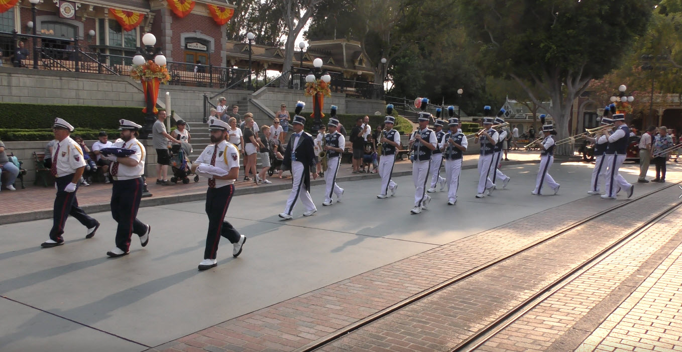 Disneyland Flag Retreat | Full Ceremony | Disneyland Band | Fall 2022
