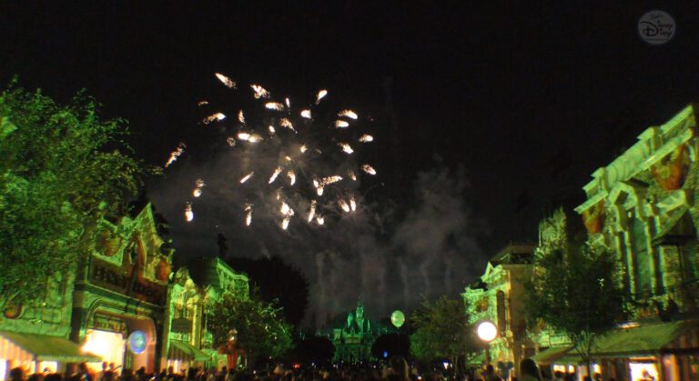 Disneyland Halloween Screams Projection Show | It's a Small World | 2022 | Jack Skellington