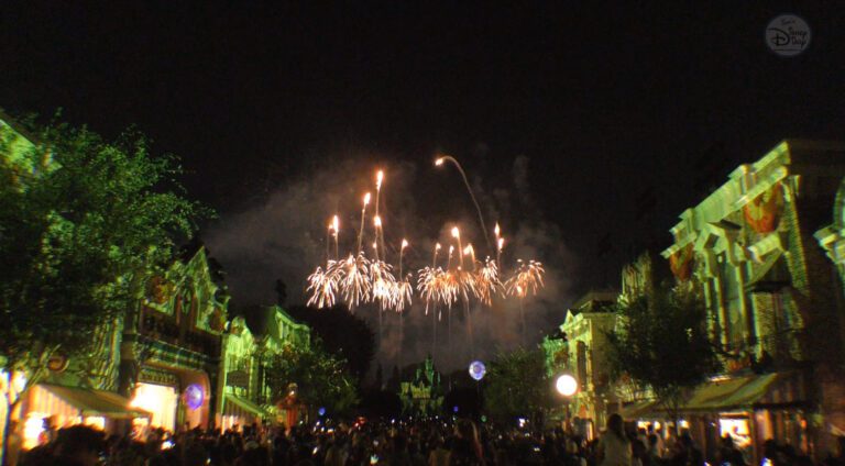 Disneyland Halloween Screams Projection Show | It's a Small World | 2022 | Jack Skellington