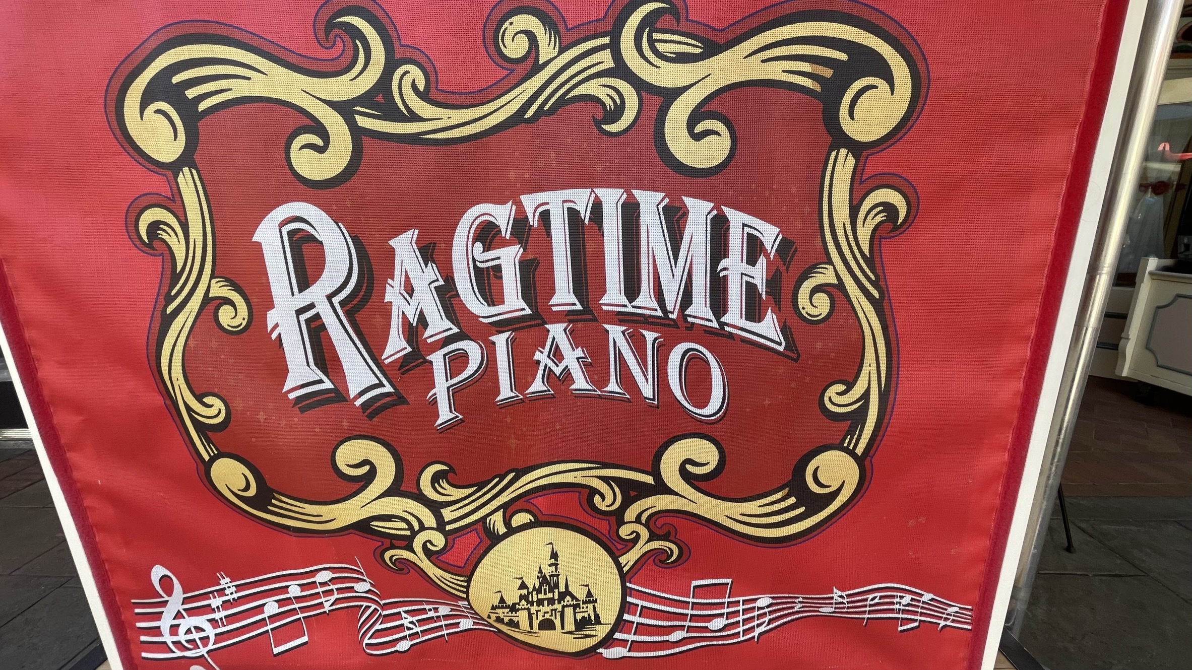 Disneyland Refreshment Corner Piano Player | Ragtime Piano | Fall 2022